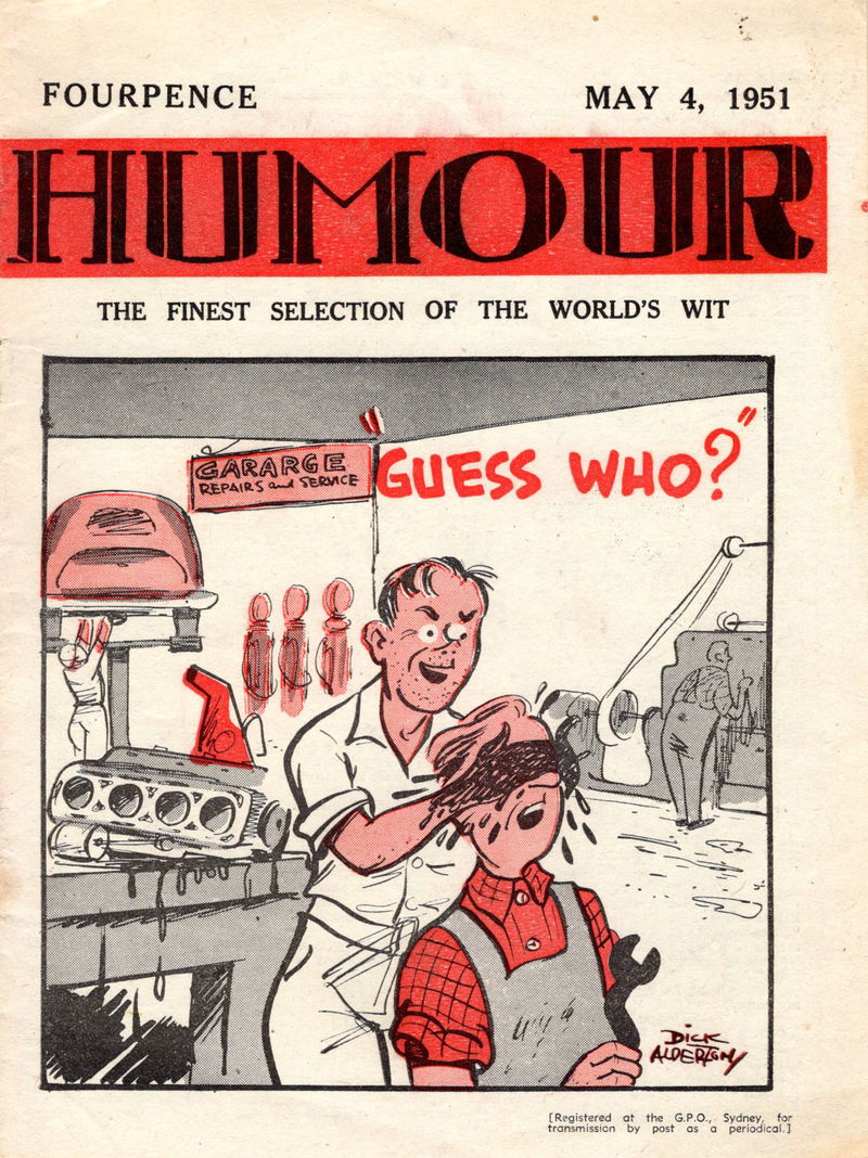 Humour (New Century, 1922 series) v31#18 (4 May 1951)