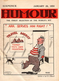Humour (New Century, 1922 series)  v34#5 (29 January 1954)