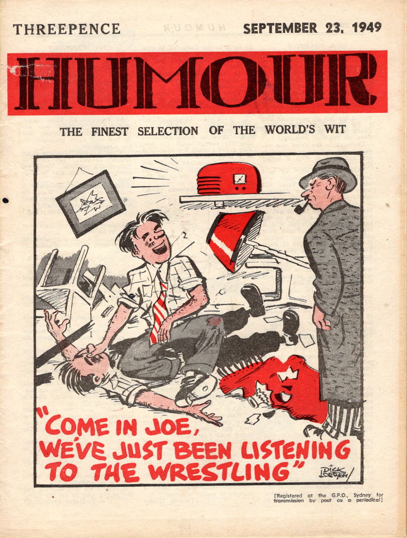 Humour (New Century, 1922 series) v29#38 (23 September 1949)