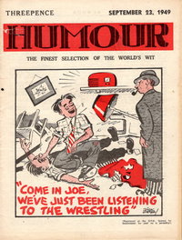 Humour (New Century, 1922 series)  v29#38 (23 September 1949)