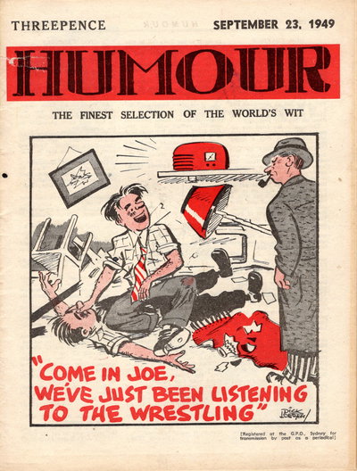 Humour  v29#38 (23 September 1949)