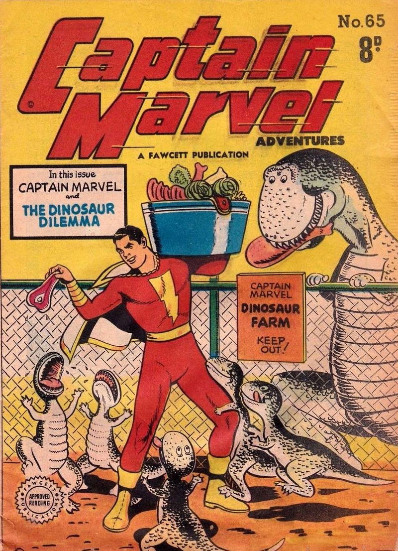 Captain Marvel Adventures (Cleland, 1949 series) #65 ([1951?])
