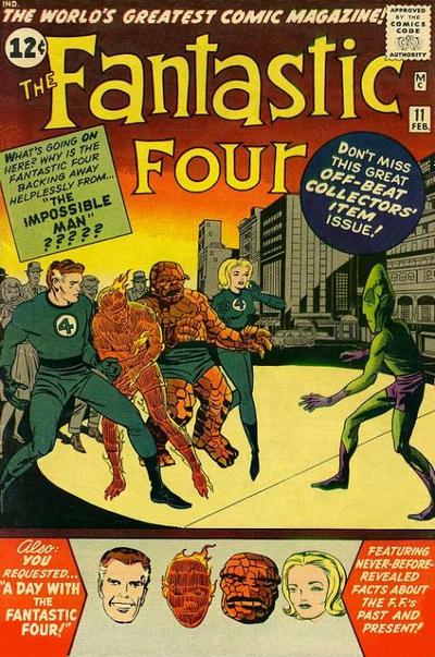 Fantastic Four  #11 (February 1963)