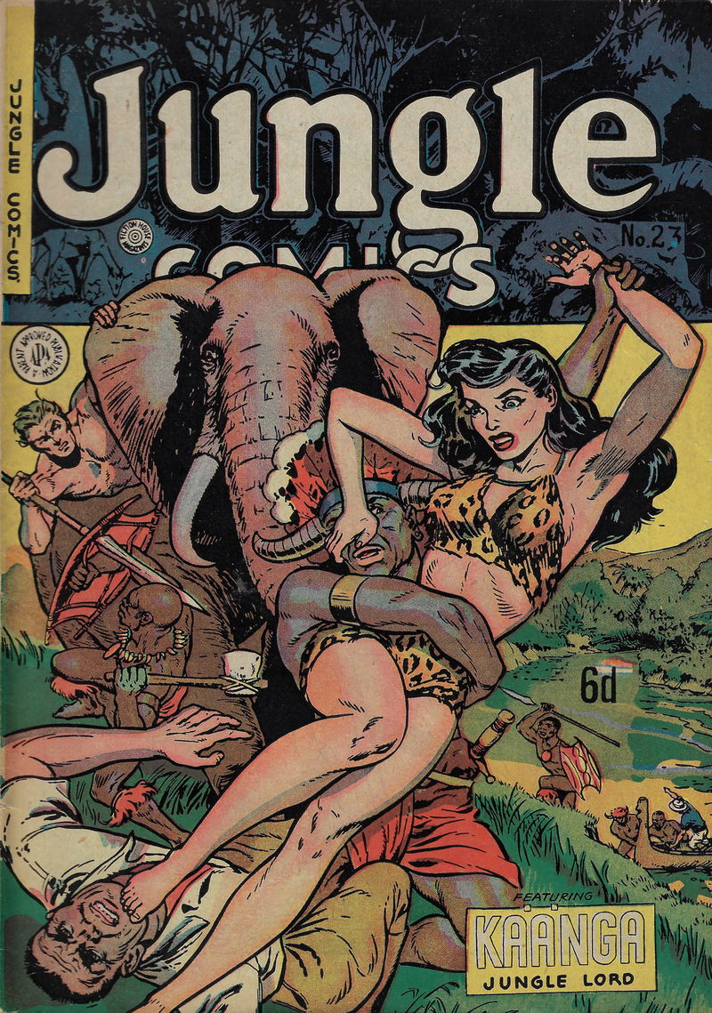 Jungle Comics (HJ Edwards, 1950? series) #23 ([1952?])
