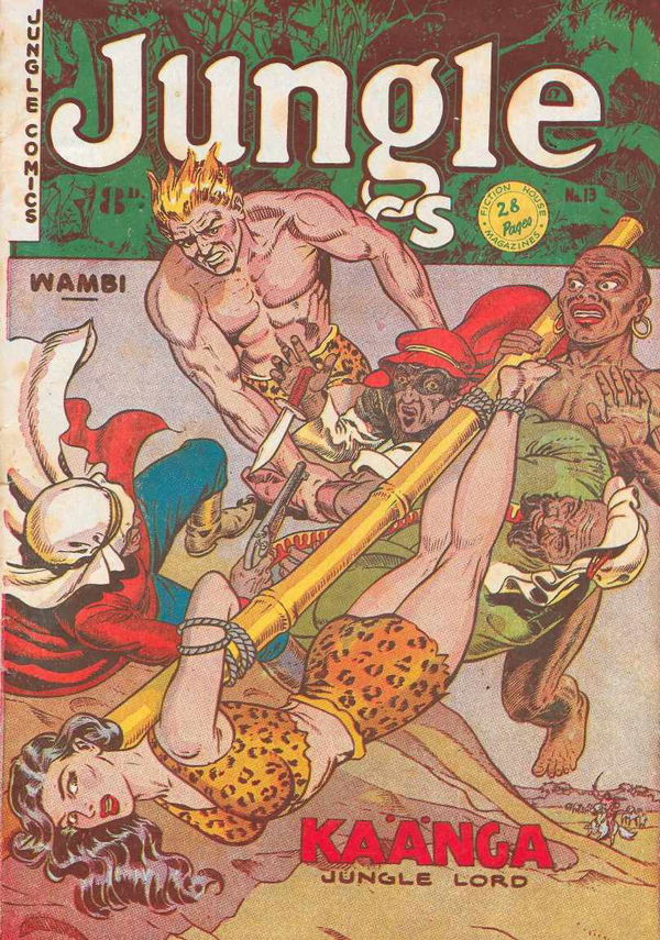 Jungle Comics (HJ Edwards, 1950? series) #13 ([1951?])