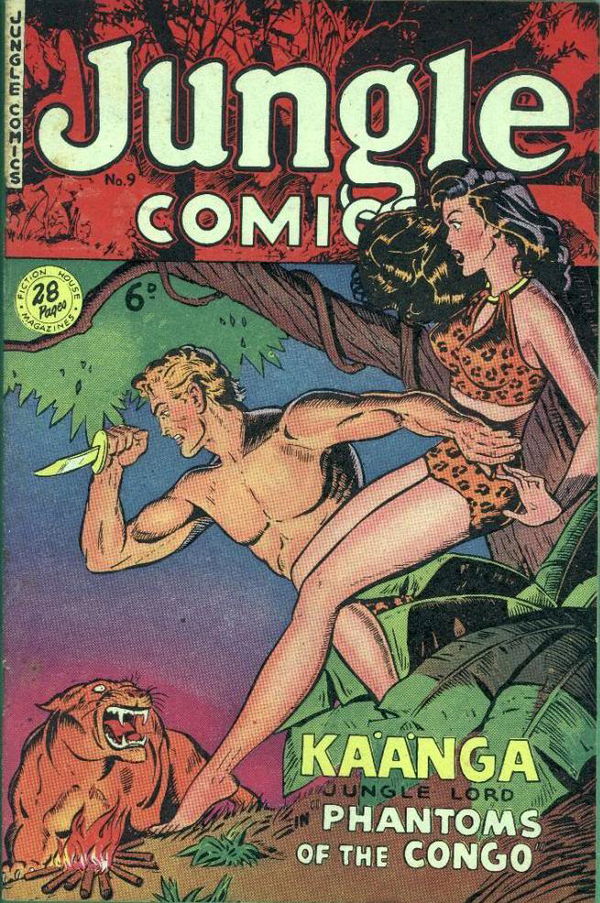 Jungle Comics (HJ Edwards, 1950? series) #9 [1951?]