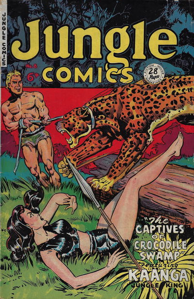 Jungle Comics (HJ Edwards, 1950? series) #8 [May 1951?]