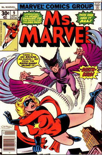 Ms. Marvel (Marvel, 1977 series) #9 September 1977