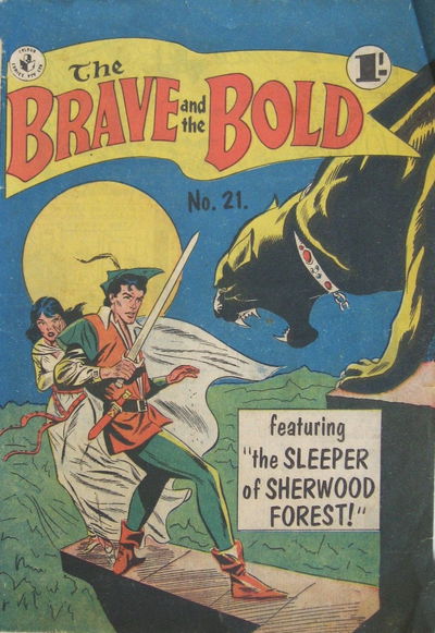 The Brave and the Bold (Colour Comics, 1956 series) #21 [November 1957?]