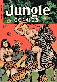 Jungle Comics (HJ Edwards, 1951? series) #33