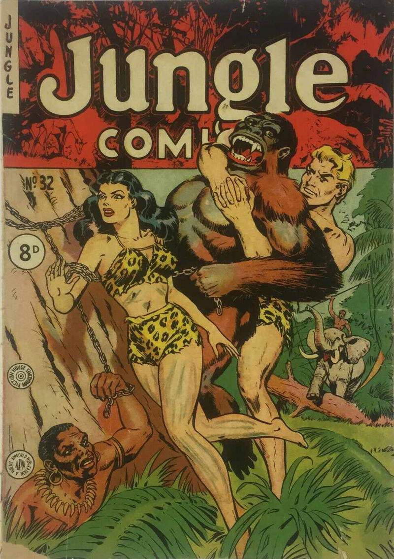 Jungle Comics (HJ Edwards, 1950? series) #32 ([May 1953?])