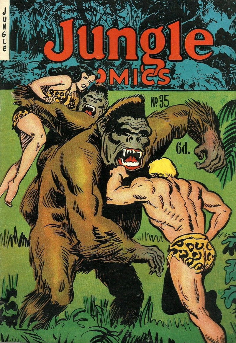Jungle Comics (HJ Edwards, 1951? series) #35 ([1953?])