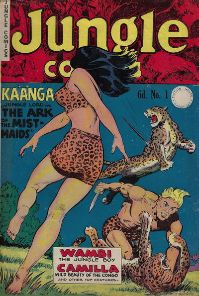 Jungle Comics (HJ Edwards, 1950? series) #1 [October 1950?]