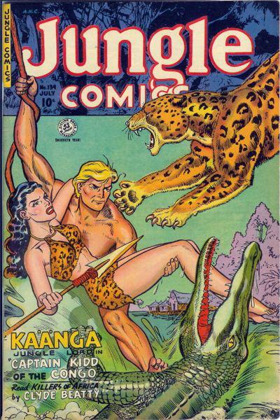 Jungle Comics (Fiction House, 1940 series) #139 July 1951