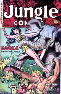 Jungle Comics (Fiction House, 1940 series) #151 July 1952