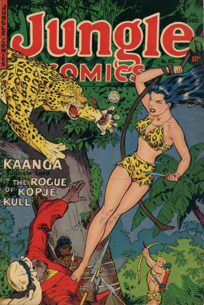 Jungle Comics (Fiction House, 1940 series) #152 August 1952