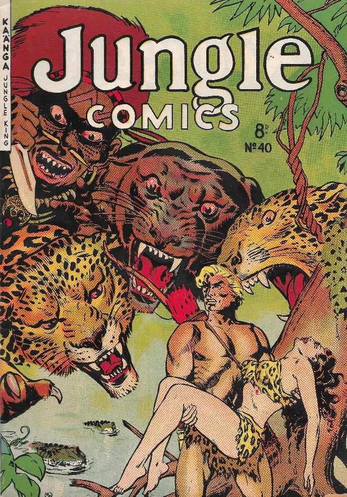 Jungle Comics (HJ Edwards, 1950? series) #40 ([1954?])