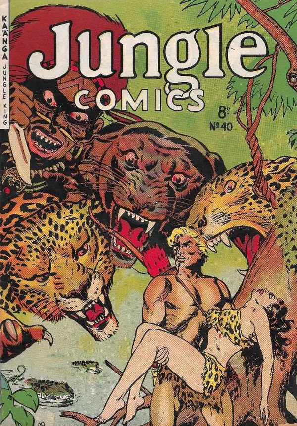 Jungle Comics (HJ Edwards, 1950? series) #40 [1954?]