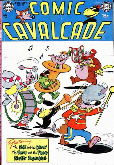 Comic Cavalcade (DC, 1942 series) #58 August-September 1953