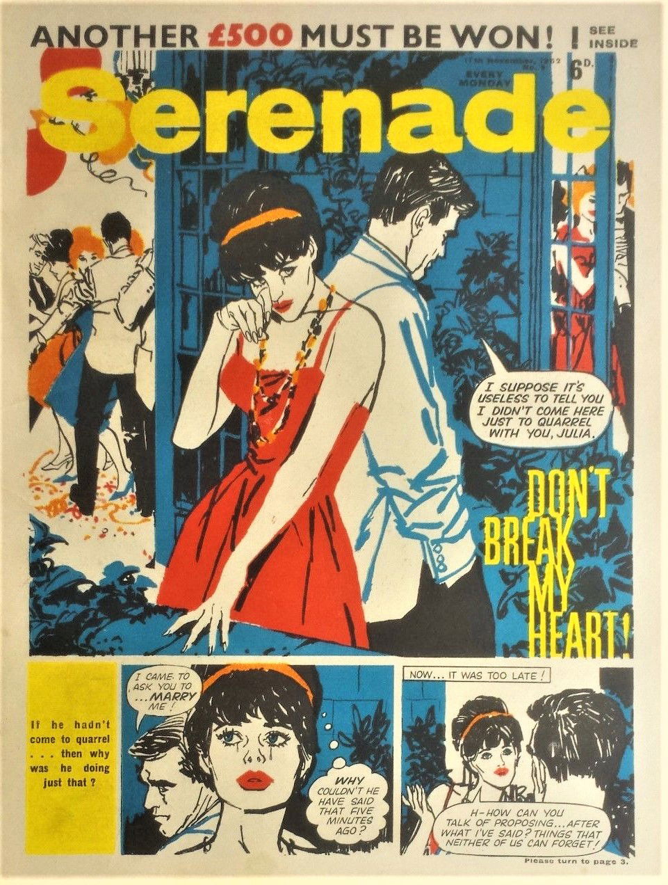 Serenade (Fleetway, 1962 series) #9 (17 November 1962)