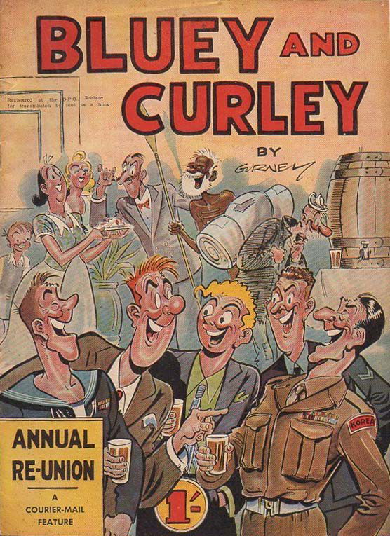 Bluey and Curley Annual [Courier Mail] (Queensland Newspapers, 1950? series) #1953 ([1953?]) —Annual Re-Union