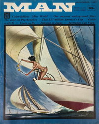 Man [Man Magazine] (Man, 1946 series)  v62#4 (September 1967)