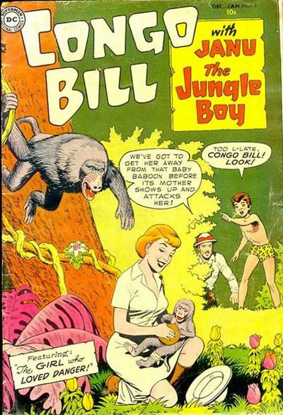 Congo Bill (DC, 1954 series) #3 (December 1954-January 1955)