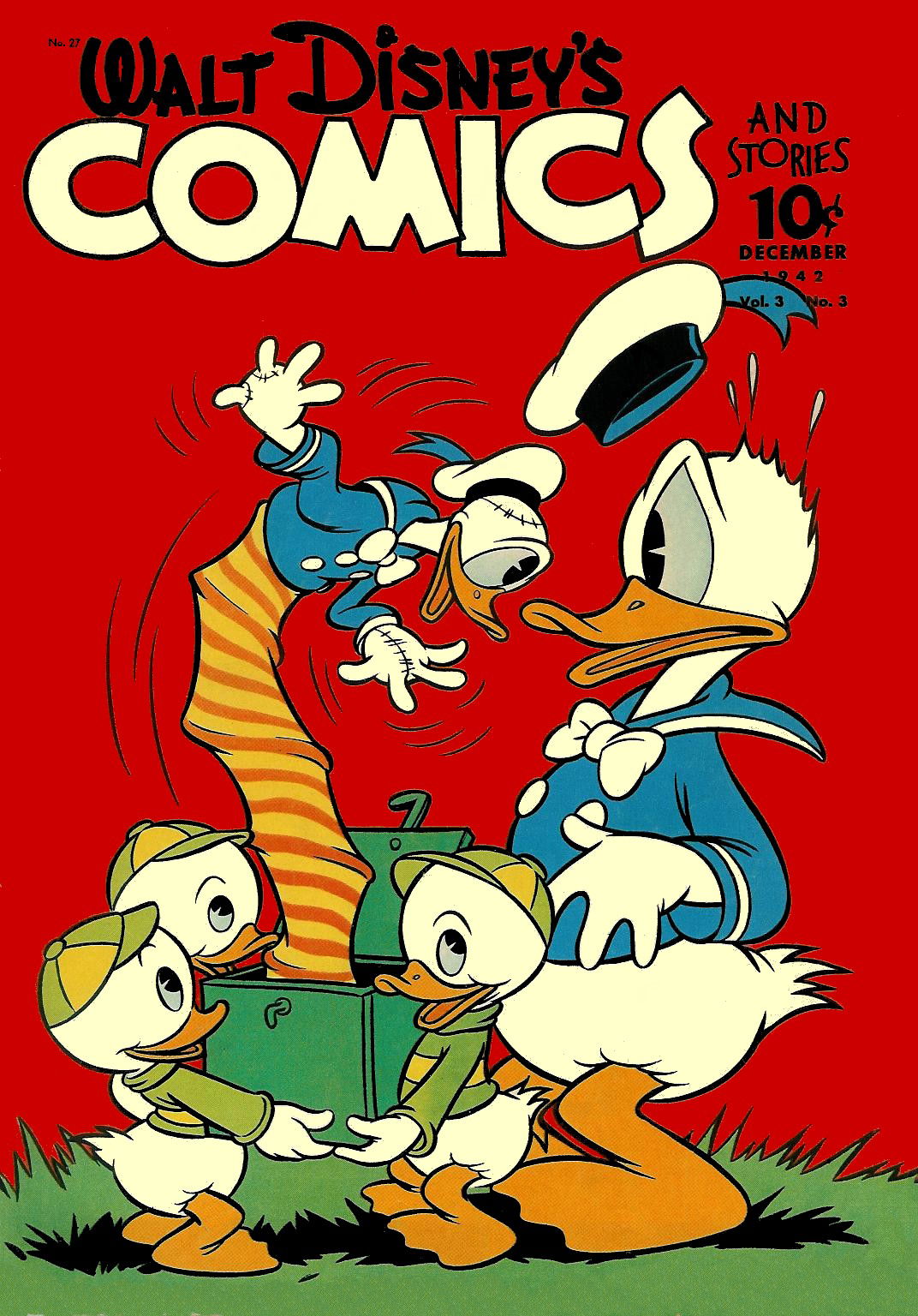 Walt Disney's Comics and Stories (Dell, 1940 series) v3#3 (27) (December 1942)