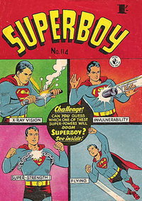 Superboy (Colour Comics, 1950 series)  #114 ([August 1958?])