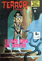 Colecção Terror (Aguiar & Dias, 1975 series) #8 (July 1975)