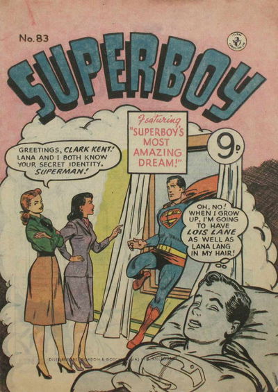 Superboy (Colour Comics, 1950 series) #83 [January 1956]