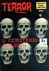 Colecção Terror (Aguiar & Dias, 1975 series) #9 (July 1975)