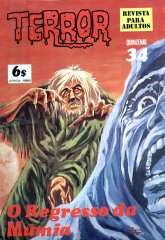 Colecção Terror (Aguiar & Dias, 1975 series)  #34 (September 1976) — O Regresso da Múmia