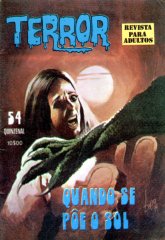 Colecção Terror (Aguiar & Dias, 1975 series)  #54 (May 1978) — Quando Se Põe o Sol