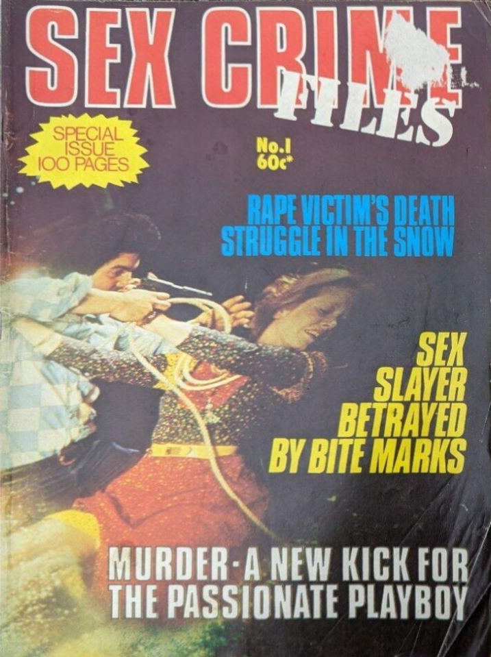 Sex Crime Files (Gredown, 1976 series) #1 ([September 1976?])