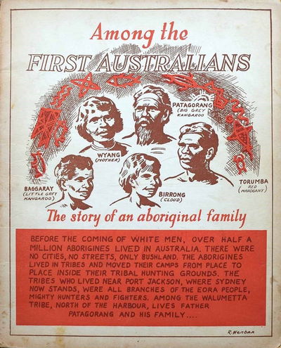 The Australian Children's Pictorial Social Studies (Australian Visual Education, 1957? series) #1 — Among the First Australians ([1957?])