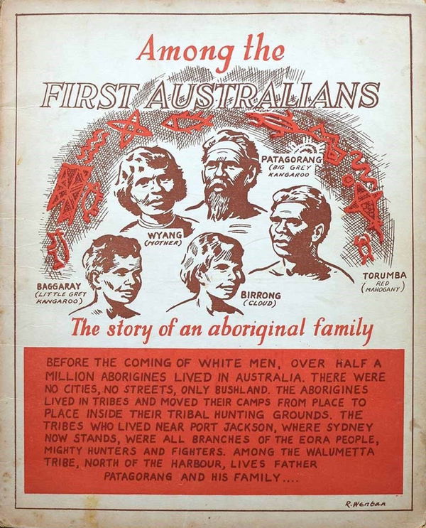 The Australian Children's Pictorial Social Studies (Australian Visual Education, 1957? series) #1 ([1957?]) —Among the First Australians