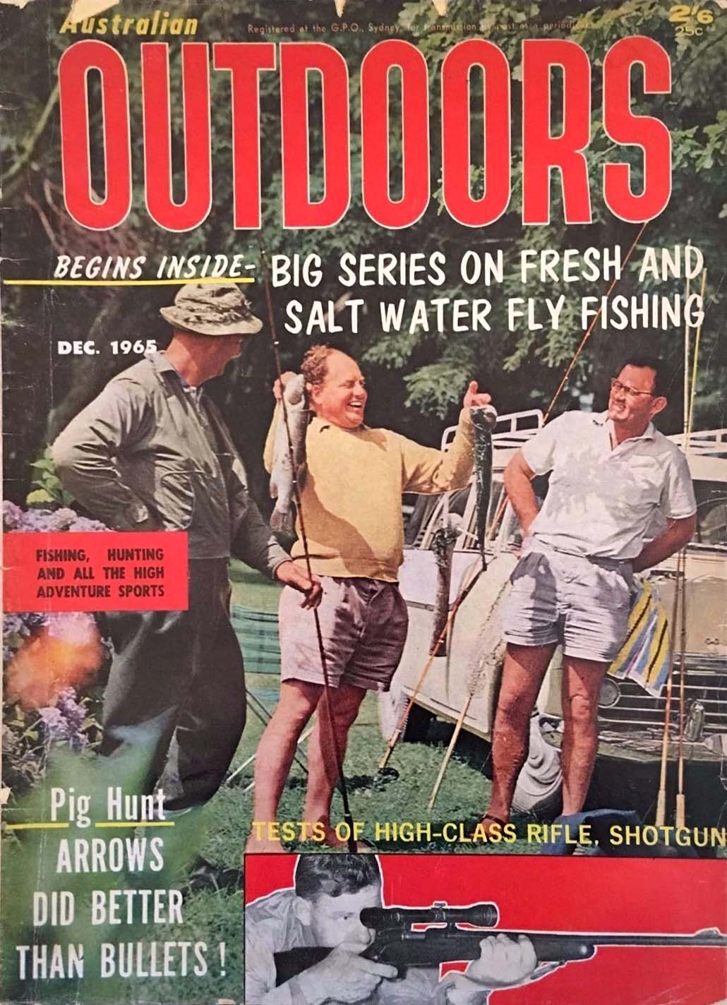 Australian Outdoors (Cavalcade, 1955? series) v34#3? (December 1965)