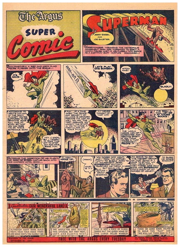 The Argus Super Comic (Unknown, 1947? series)  (16 September 1947)