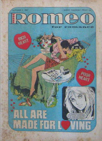 Romeo (DC Thompson, 1957? series) 7 October 1967 7 October 1967