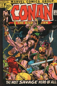 Conan the Barbarian (Marvel, 1970 series)  #12 (December 1971)