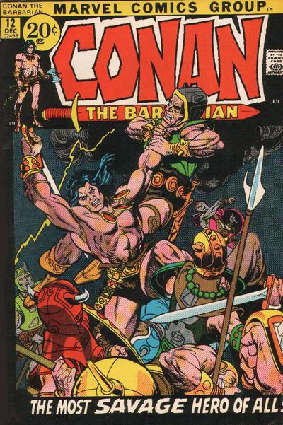 Conan the Barbarian  #12 (December 1971)