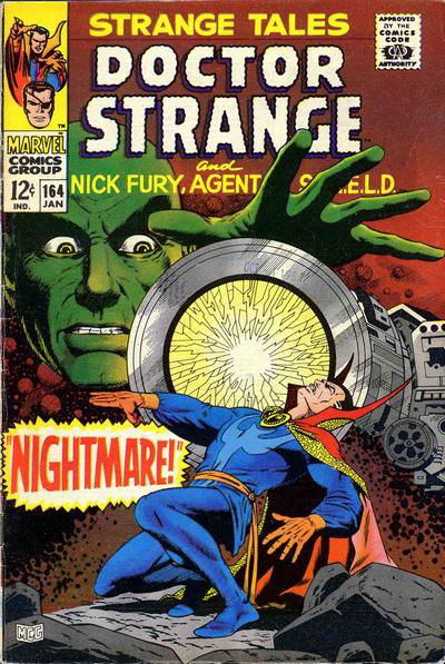 Strange Tales (Marvel, 1951 series) #164 January 1968