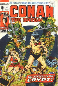 Conan the Barbarian (Marvel, 1970 series) #8 (August 1971)