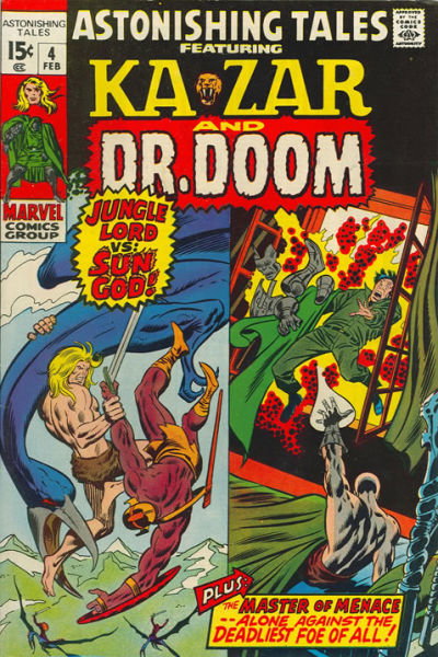 Astonishing Tales  #4 (February 1971)