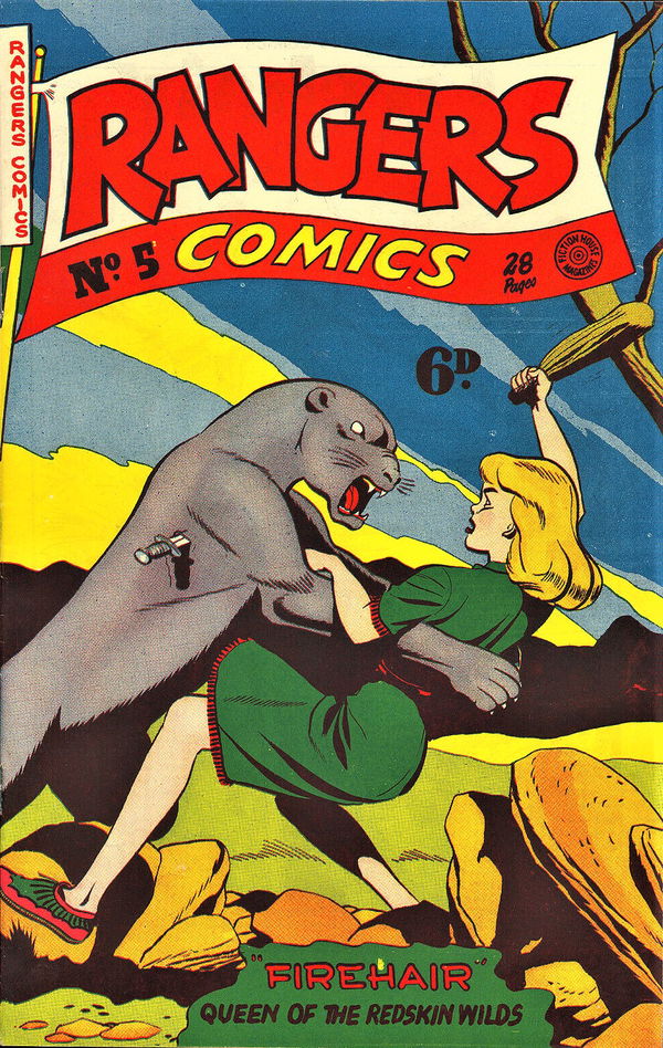 Rangers Comics (HJ Edwards, 1950? series) #5 ([April 1951?])