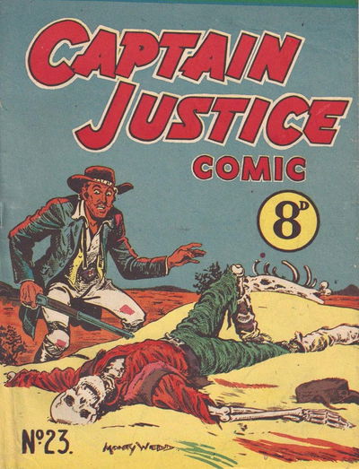 Captain Justice (New Century, 1950 series) #23 — Captain Justice Comic [October 1952]