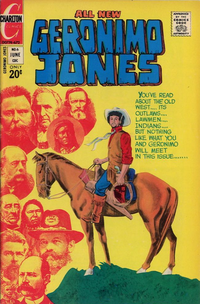 Geronimo Jones (Charlton, 1971 series) #6 (June 1972)