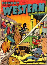 Cowboy Western Comics (Charlton, 1948 series) #23 July 1949