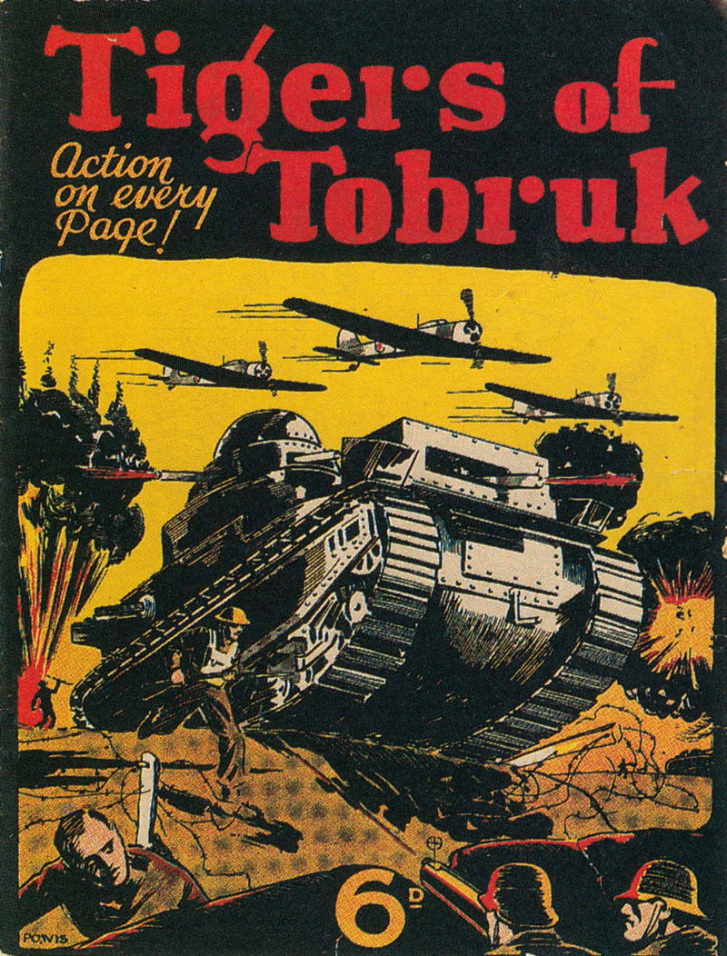Tigers of Tobruk (NSW Bookstall, 1942?)  ([1942?])